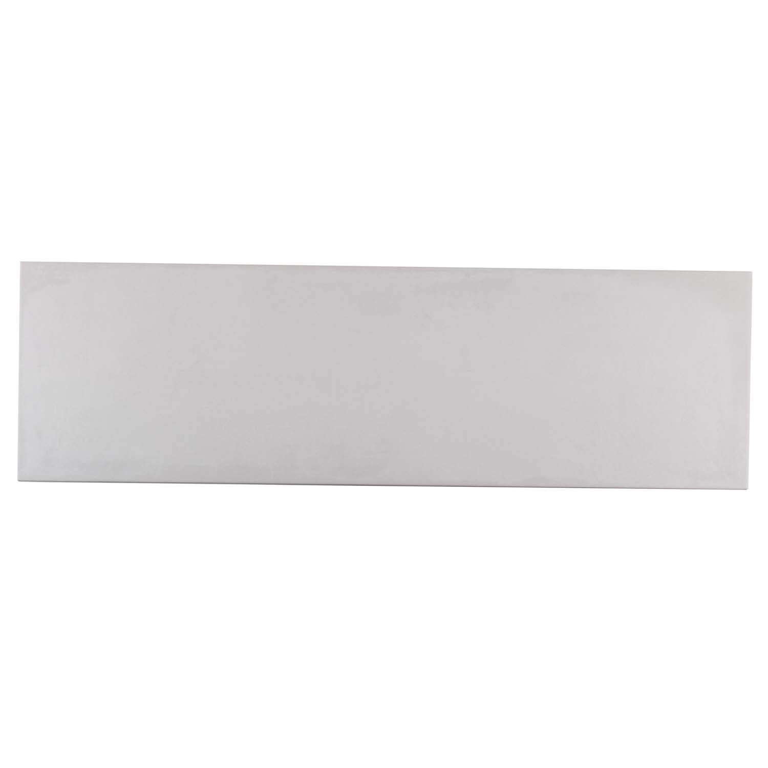 White 12x40 Matte Field Ceramic Tile (6 pack, 19.11 sq ft/case) - Sample