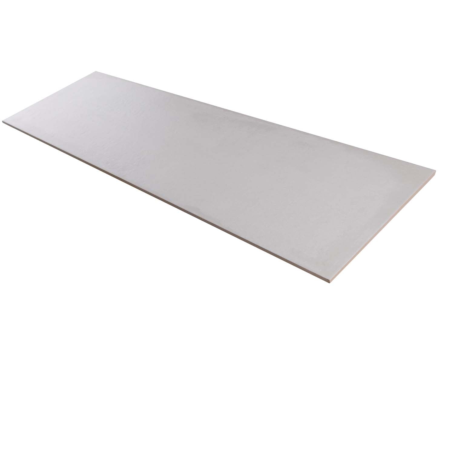 White 12x40 Matte Field Ceramic Tile (6 pack, 19.11 sq ft/case) - Sample