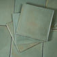 Soft Sage Green 8x8 Glossy Zellige Square Subway Porcelain Tile (29 pack, 12.49 sq ft/case)