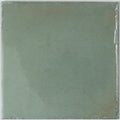 Sample - Soft Sage Green 8x8 Glossy Zellige Square Subway Porcelain Tile (29 pack, 12.49 sq ft/case)