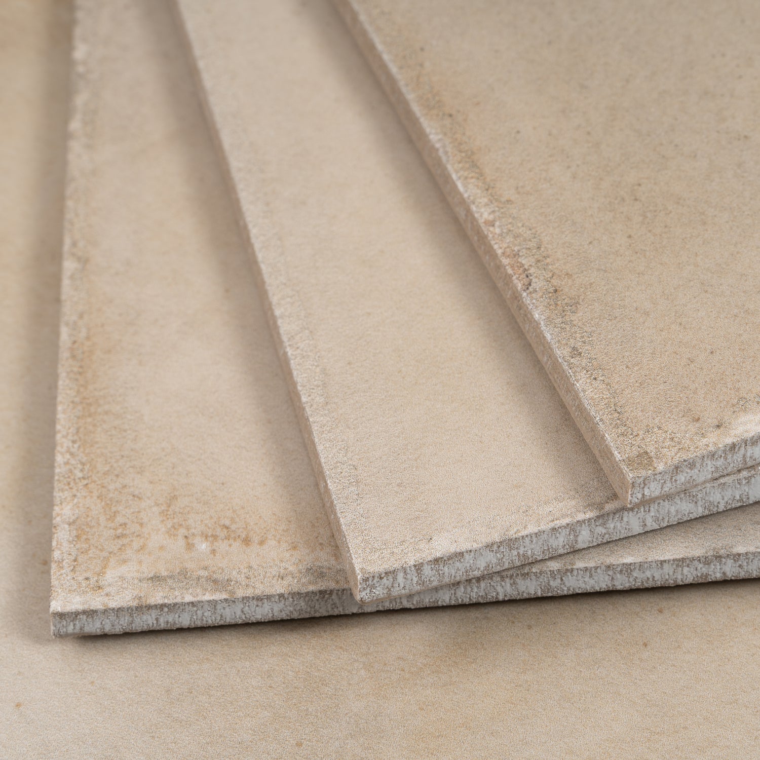 Creamy Beige 8x8 Glossy Zellige Square Subway Porcelain Tile (29 pack, 12.49 sq ft/case)