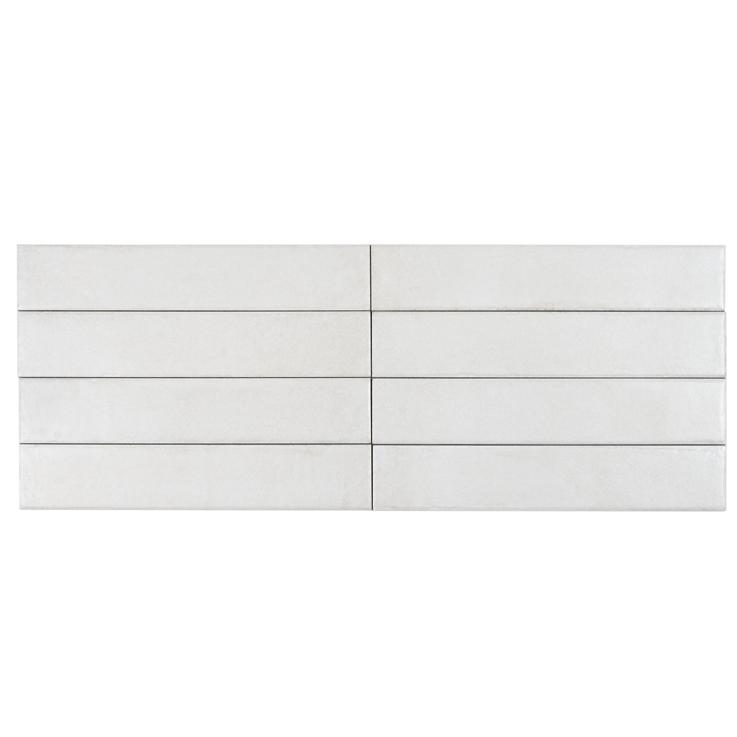 Cadence 3x16 Crisp White Porcelain Subway Wall and Floor Tile (44 Pack, 14.21 sq ft/case) - Sample