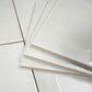 Crisp White 8x8 Matte, Glossy Square Motif Porcelain Tile (29 pack, 12.49 sq ft/case)