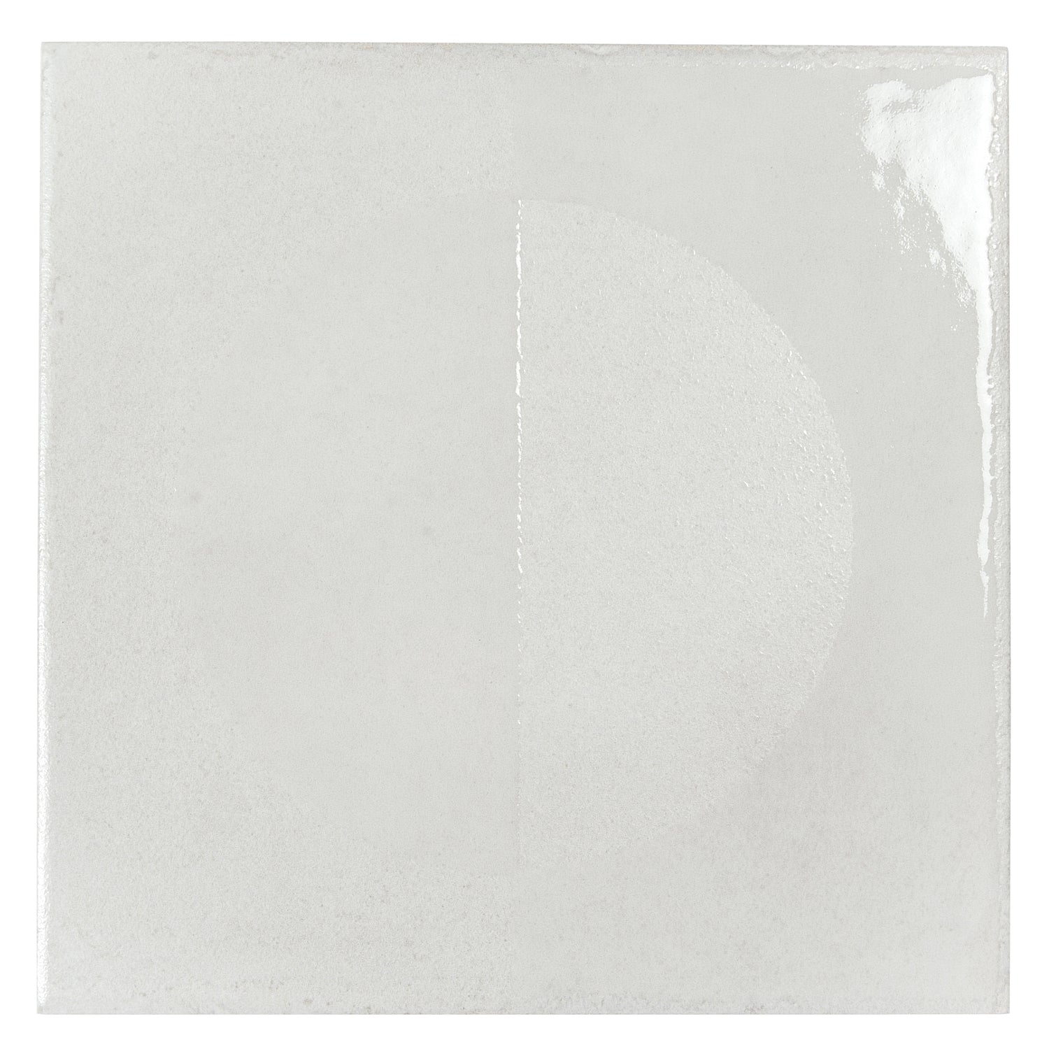 Crisp White 8x8 Matte, Glossy Square Motif Porcelain Tile (29 pack, 12.49 sq ft/case)