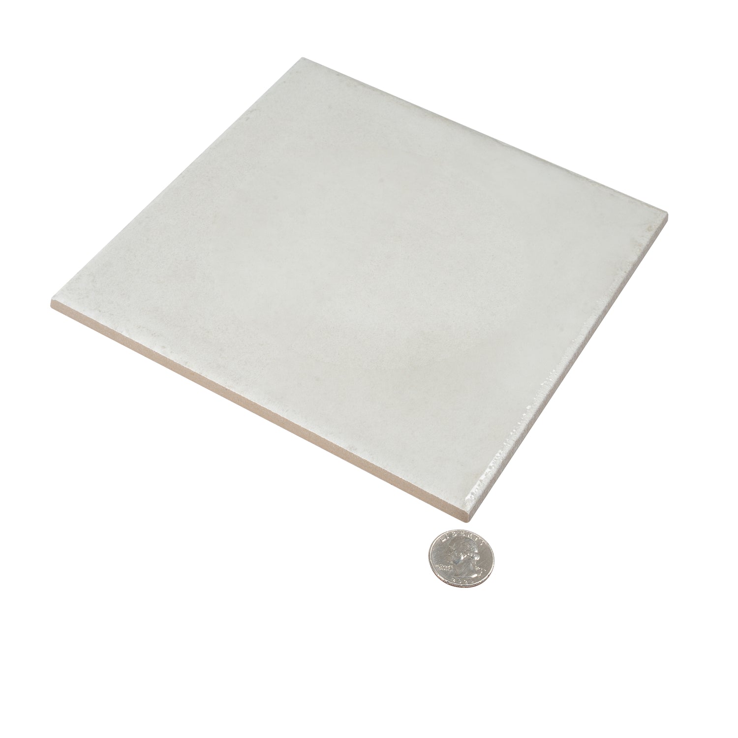 Crisp White 8x8 Matte, Glossy Square Motif Porcelain Tile (29 pack, 12.49 sq ft/case)