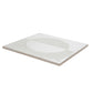 Crisp White 8x8 Matte, Glossy Square Motif Porcelain Tile (29 pack, 12.49 sq ft/case)