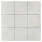 Crisp White 8x8 Matte, Glossy Square Motif Porcelain Tile (29 pack, 12.49 sq ft/case)