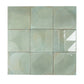 Cadence 8x8 Muted Sage Green Porcelain Square Motif Wall and Floor Tile (29 Pack, 12.49 sq ft/case) - Sample