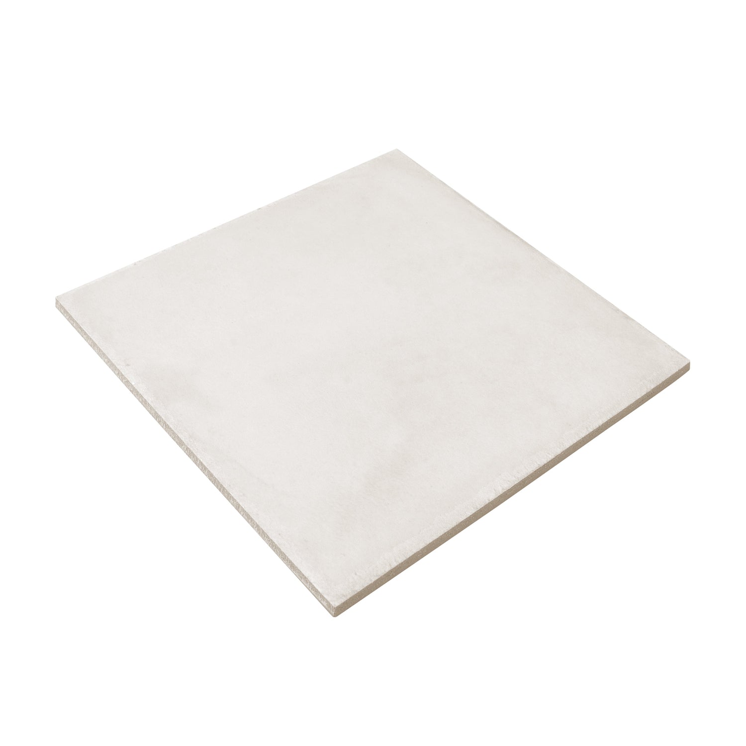 Cadence 8x8 Cloud White Porcelain Zellige Square Wall and Floor Tile (29 Pack, 12.49 sq ft/case) - Sample