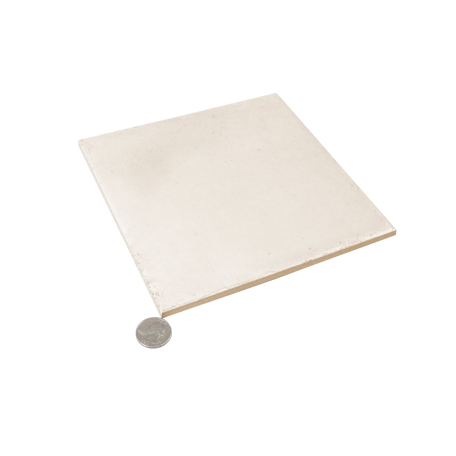Warm Ivory 8x8 Glossy Zellige Square Subway Porcelain Tile (29 pack, 12.49 sq ft/case)