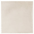 Sample - Warm Ivory 8x8 Glossy Zellige Square Subway Porcelain Tile (29 pack, 12.49 sq ft/case)
