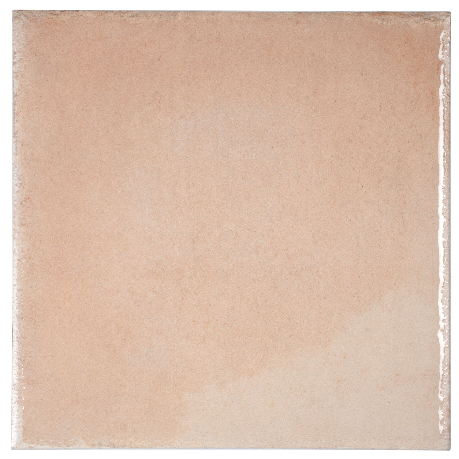 Faded Terracotta 8x8 Glossy Zellige Square Subway Porcelain Tile (29 pack, 12.49 sq ft/case)