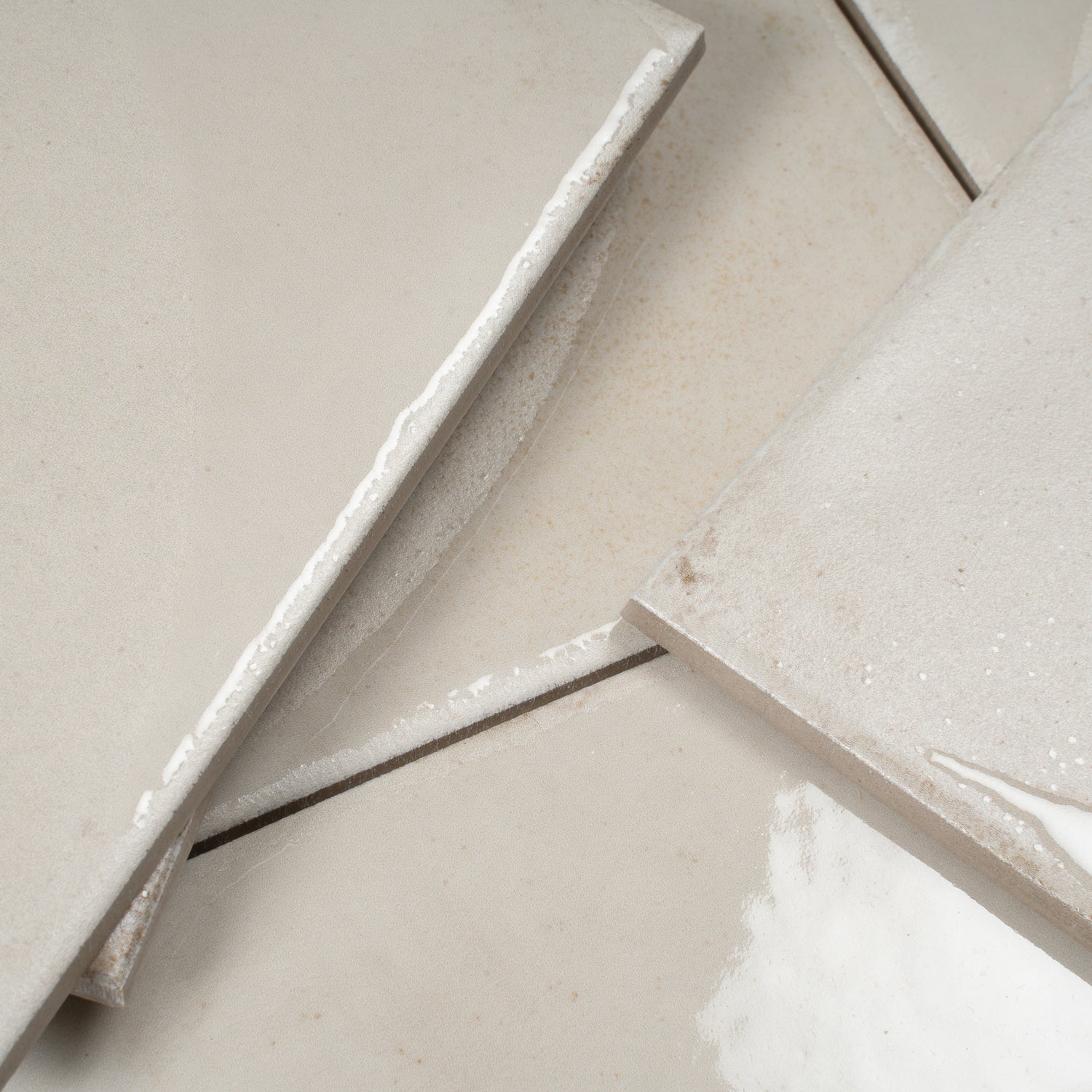 Warm Ivory 8x8 Matte, Glossy Square Motif Porcelain Tile (29 pack, 12.49 sq ft/case)