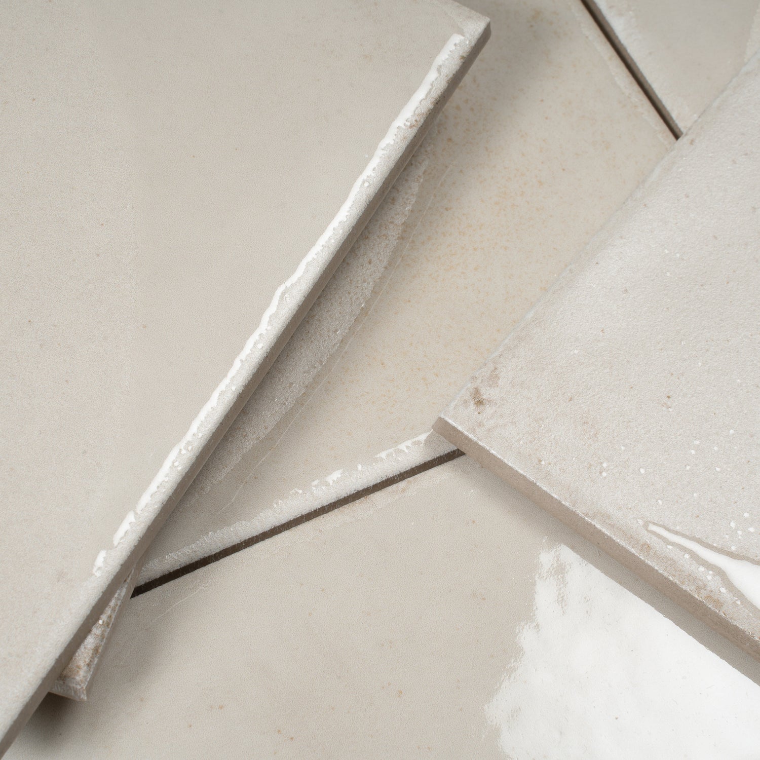 Cadence 8x8 Warm Ivory Porcelain Square Motif Wall and Floor Tile (29 Pack, 12.49 sq ft/case) - Sample