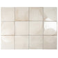 Warm Ivory 8x8 Matte, Glossy Square Motif Porcelain Tile (29 pack, 12.49 sq ft/case)
