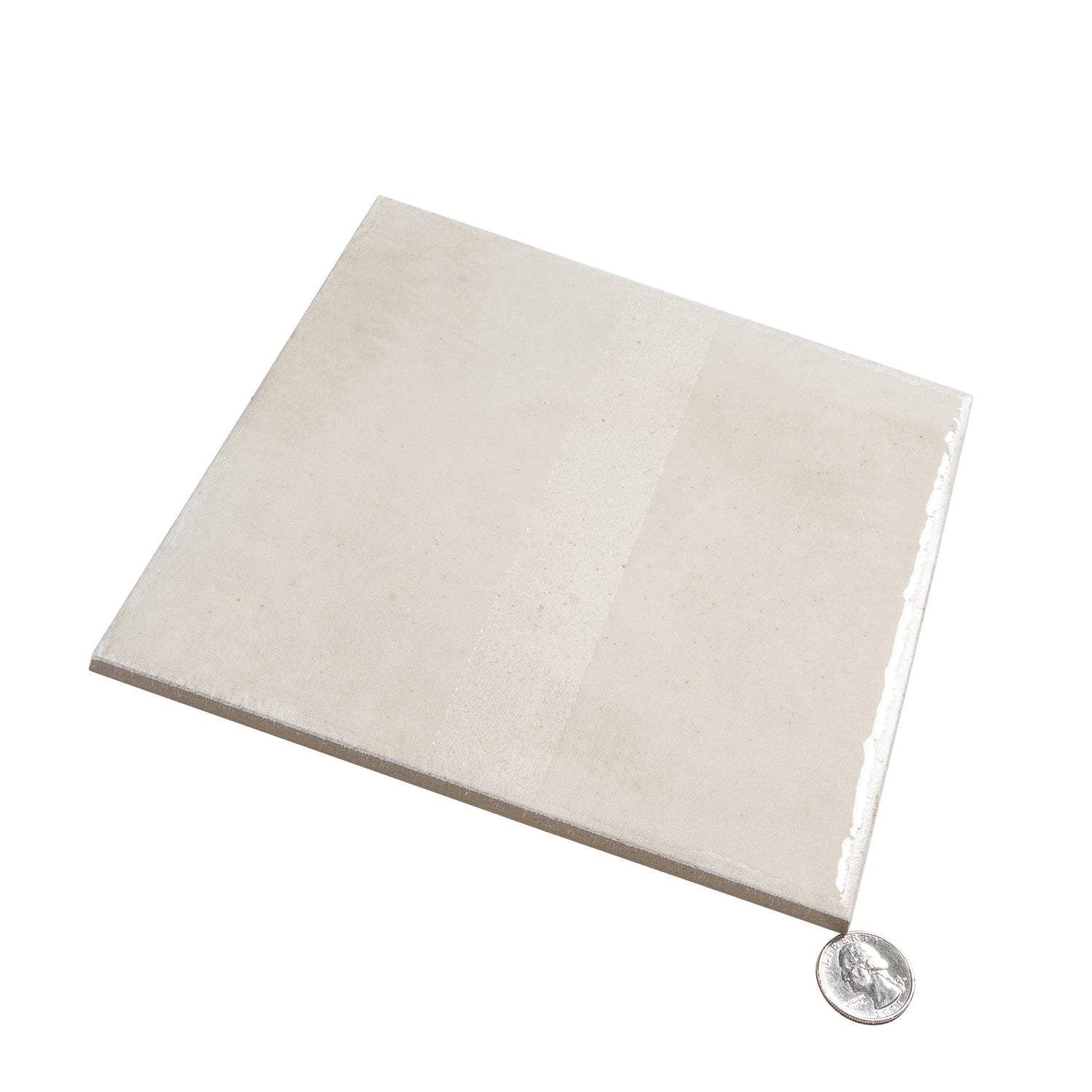 Cadence 8x8 Warm Ivory Porcelain Square Motif Wall and Floor Tile (29 Pack, 12.49 sq ft/case) - Sample