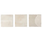 Warm Ivory 8x8 Matte, Glossy Square Motif Porcelain Tile (29 pack, 12.49 sq ft/case)