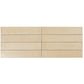 Soft Beige 3x16 Matte Subway Porcelain Tile (44 pack, 14.21 sq ft/case)
