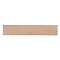 earthy terracotta matte 3x16 subway porcelain wall and floor tile with subtle texture