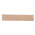 Sample - Earthy Terracotta 3x16 Matte Subway Porcelain Tile (44 pack, 14.21 sq ft/case)