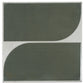 Sage Green Gray 8x8 Matte, Glossy Square Motif Porcelain Tile (29 pack, 12.49 sq ft/case)