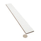 Soft White 2x16 Glossy Zellige Subway Ceramic Tile (50 pack, 10.76 sq ft/case)