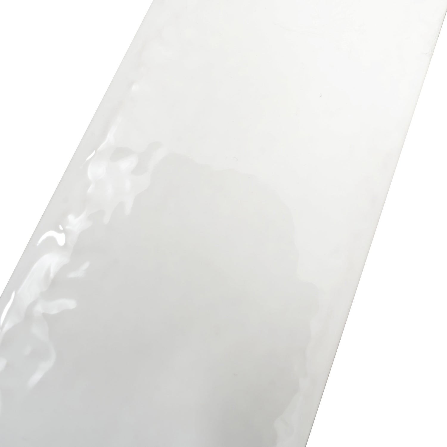 Valenza 2x16 Soft White Ceramic Zellige Subway Wall Tile (50 Pack, 10.76 sq ft/case) - Sample