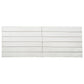 Valenza 2x16 Soft White Ceramic Zellige Subway Wall Tile (50 Pack, 10.76 sq ft/case) - Sample