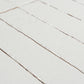 Soft White 2x16 Glossy Zellige Subway Ceramic Tile (50 pack, 10.76 sq ft/case)
