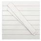 Soft White 2x16 Glossy Zellige Subway Ceramic Tile (50 pack, 10.76 sq ft/case)