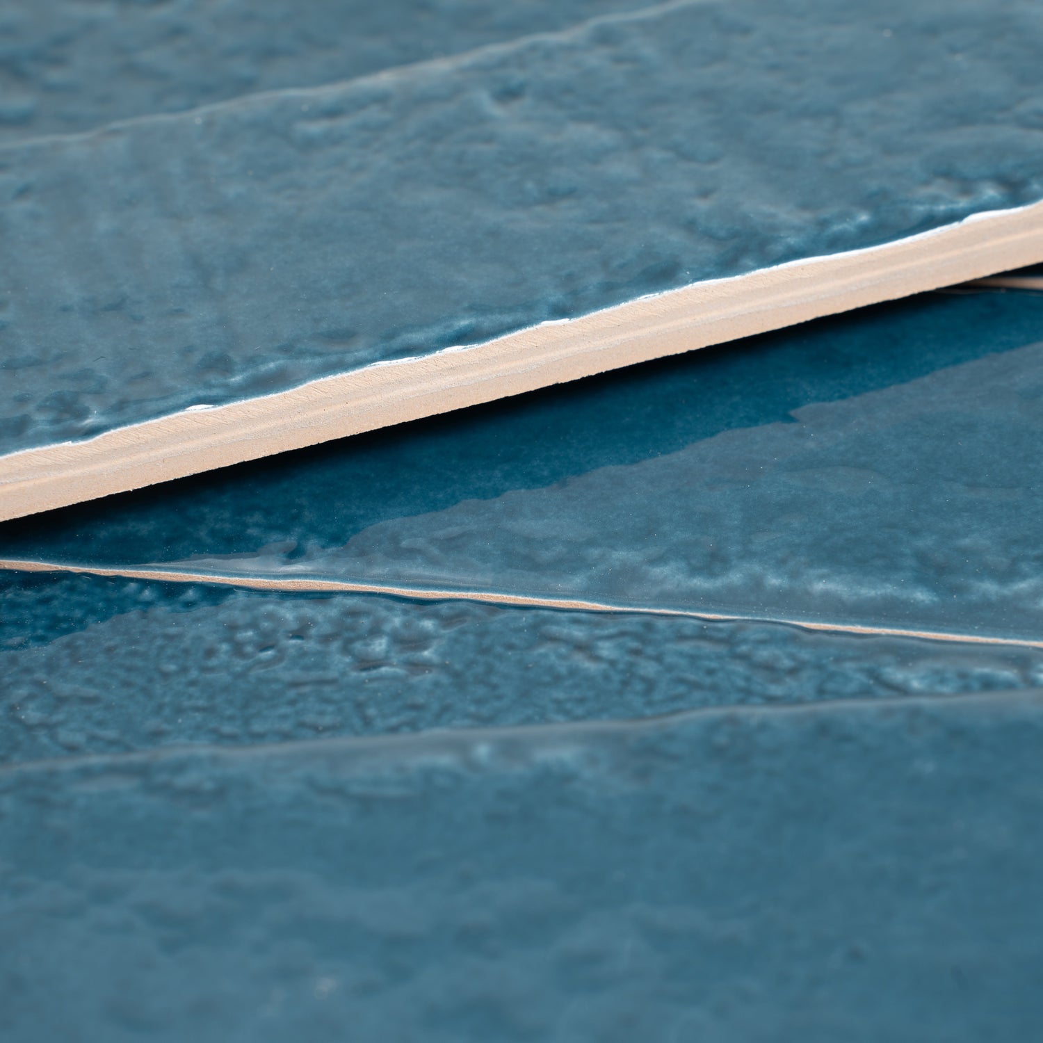 Valenza 2x16 Teal Green Ceramic Zellige Subway Wall Tile (50 Pack, 10.76 sq ft/case) - Sample