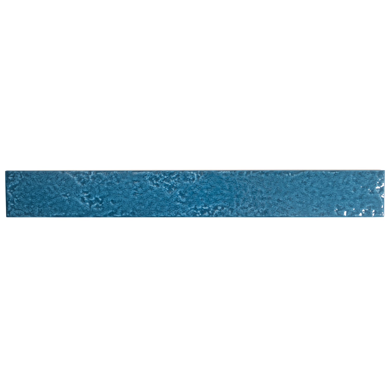 Teal Green 2x16 Glossy Zellige Subway Ceramic Tile (50 pack, 10.76 sq ft/case)