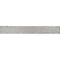 Sample - Silver Metallic 2x16 Glossy Zellige Subway Ceramic Tile (50 pack, 10.76 sq ft/case)
