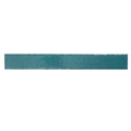 Sample - Tropical Teal 2x16 Glossy Zellige Subway Ceramic Tile (50 pack, 10.76 sq ft/case)