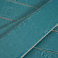 Tropical Teal 2x16 Glossy Zellige Subway Ceramic Tile (50 pack, 10.76 sq ft/case)