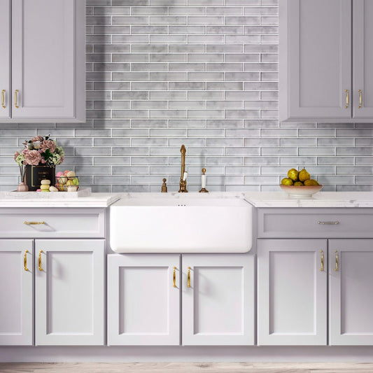 Light Gray Mosaic Tile 