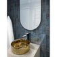 Sample - Stone Blue 12x12 Glossy Glass Brick Mosaic tile (5 pack, 4.83 sq ft/case)