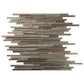 Gray and Brown Metal Tile