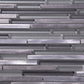 Gray 12x12 Glossy Matte Brick Glass Metal Mosaic Tile (5 pack, 4.83 sq ft/case) - Sample