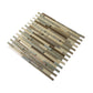 Gray Brown 12x12 Brick Glossy Matte Textured Glass Stone Mosaic Tile (5 pack, 4.83 sq ft/case) - Sample