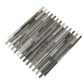 Gray Brown 12x12 Glossy Matte Textured Brick Glass Stone Mosaic Tile (5 pack, 4.83 sq ft/case) - Sample