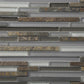 Gray Brown 12x12 Glossy Matte Textured Brick Glass Stone Mosaic Tile (5 pack, 4.83 sq ft/case) - Sample