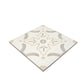 Purple, White, Yellow 9x9 Matte, Glossy Floral Square Porcelain Tile (13 pack, 6.96 sq ft/case)