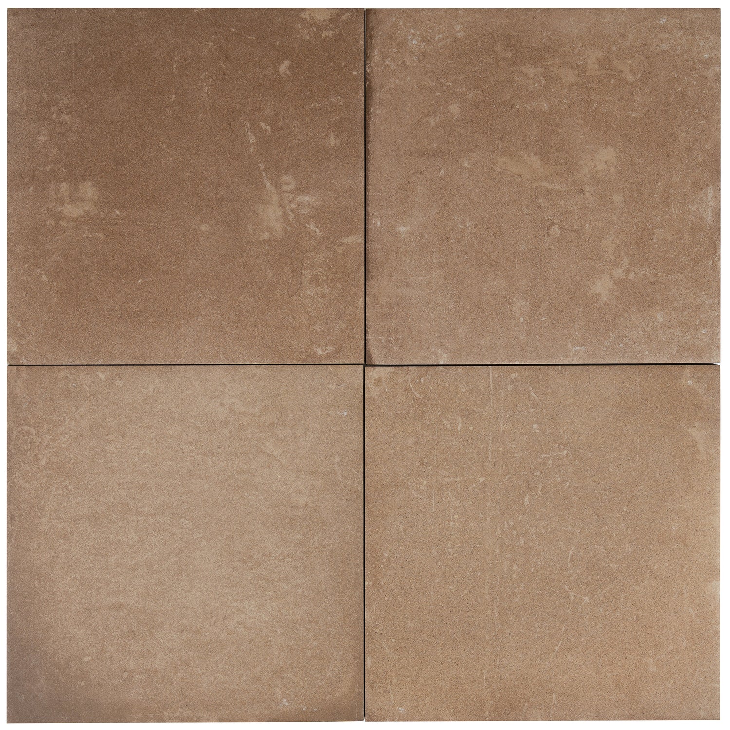 Palmera 9x9 Terracotta Brown Porcelain Plain Square Wall and Floor Tile (13 Pack, 6.96 sq ft/case) - Sample