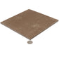 Palmera 9x9 Terracotta Brown Porcelain Plain Square Wall and Floor Tile (13 Pack, 6.96 sq ft/case) - Sample