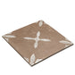 Sample - Terracotta Brown 9x9 Matte, Glossy Floral Square Porcelain Tile (13 pack, 6.96 sq ft/case)