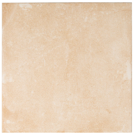 Palmera 9x9 Terracotta Beige Porcelain Plain Square Wall and Floor Tile (13 Pack, 6.96 sq ft/case) - Sample