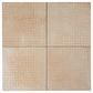 Palmera 9x9 Terracotta Beige Porcelain Dotted Square Wall and Floor Tile (13 Pack, 6.96 sq ft/case) - Sample