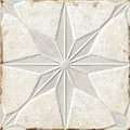 Sample - Beige White 9x9 Matte-Layer Tech Star Square Porcelain Tile (13 pack, 6.96 sq ft/case)