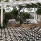 Faenza 8x8 Black Porcelain Square Wall and Floor Tile (15 Pack, 6.46 sq ft/case)